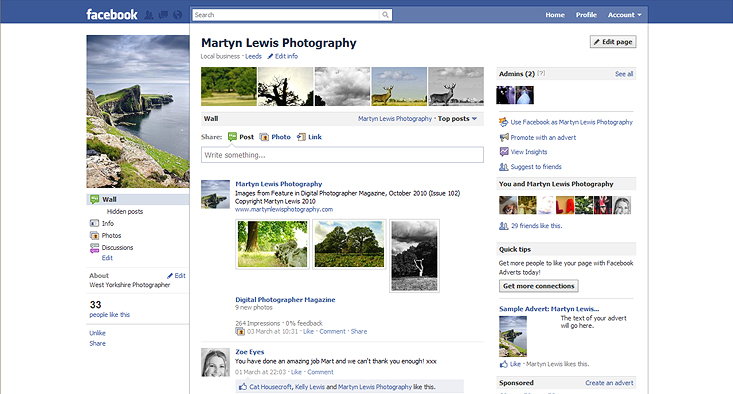 Martyn Lewis Photography on Facebook
