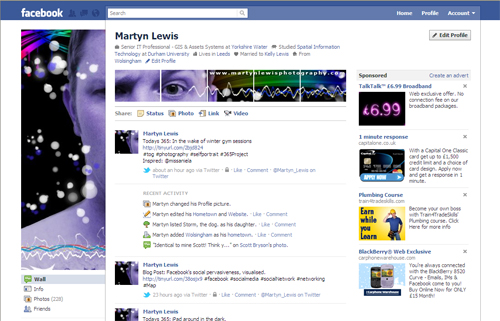 facebook profile snapshot